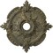 Ekena Millwork Benson Classic Medallion (Canopies up to 6 1/2"), 28 3/8"OD x 3 3/4"ID x 1 5/8"P, Witch Hazel CM28BEWHC - alternate 1